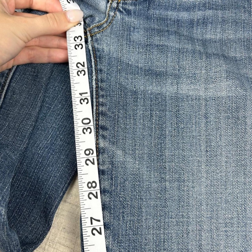 American Eagle y2k favorite boyfriend low rise bootcut jeans size 4 long - Picture 6 of 7